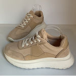 Madden Girl Chunky Platform Sneakers Beige Neutral Colorblock Casual Shoes Sz 10 Photo 2