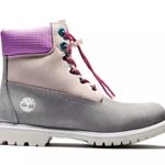 Timberland Premium Waterproof Grey Nubuck Boots Photo 4