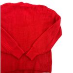 Philosophy  Red Knit Button Detail Sweater Size Small NEW Photo 3