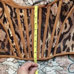Pretty Little Thing  Animal Print Brown Corset Size 12 Photo 3