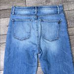 Black Orchid  Megan Light Blue Straight Leg Jeans Photo 4