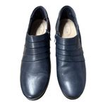 Clarks Women's Collection Zip Up Clogs Booties Shoes Size 10 Black NWT Photo 3