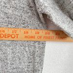 Potters Pot Gray Marled V Neck Lace Trim Long Sleeve Soft Knit Sweater Top M Size M Photo 8