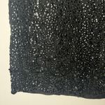House of Gold Sequin Vintage Top Dressy British Sleeveless Crop Beaded Black Size 14 Photo 9