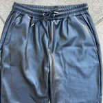Avec Les Filles EUC Faux Leather Jogger Pants Black Size XS Photo 5