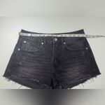 Garage  Women's Dark Denim Jean Shorts 🩳 🖤🩶 Photo 4