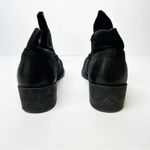 Seychelles Womens Size 5 Black Suede Deep V Side Booties Score Photo 1