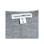 James Perse Standard  Gray Raglan Sweatshirt Dress Made USA Womens Small Photo 4