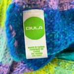 Bula Infinity Scarf Womens One Size Multicolor Knit Acrylic‎ 53" Green Photo 4