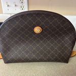 Rioni Signature Logo Toiletry and Makeup Bag Set Travel Vacation Preppy Brown Photo 2