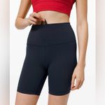 Lululemon  Wunder Train High-Rise Shorts 6” True Navy Size 6 Like New Photo 3