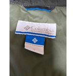 Columbia  Pardon My Trench Women's Green Hooded Long Sleeve Rain Coat Jacket Sz L Photo 2