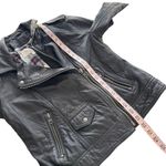 Treasure & Bond NEW NWT Size Medium 100% Leather Biker Jacket Coat Semi-Cropped Photo 14
