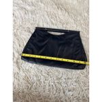 Vintage Letisse Black Leather Accordion Clutch Handbag Top Handle Photo 6