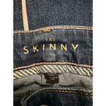 White House | Black Market Women's Blue Distressed Skinny Jeans Size 4 Photo 7