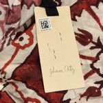 Johanna Ortiz Baru Nomadic Hunting Paperbag Cotton Pants Rust Red Size 6 NWT Photo 6