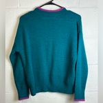 Code x Mode Verbiage Woman’s Print Trés Chic Casual Soft Cozy Sweater Size Small Photo 6