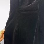 Vintage Ninety 6 Deep Purple Black Velvet Dress Formal Sexy Party Holiday 60s Photo 2