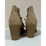 Beige Tan Suede Lace Photo 4