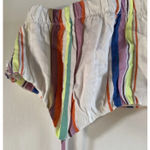 Lemlem  x H&M Crop Top BLOGGER FAVE! Lyocell Linen White Striped Size‎ M Photo 2