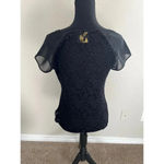 Disney Couture Size Small Black Cinderella Snow White Top Photo 1