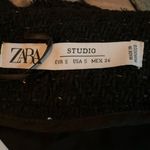 ZARA NWT Tweed Sequin A Line Mini Skirt Photo 9