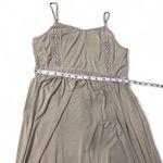 POL Neutral Crochet Detail Boho Sun Dress Photo 5