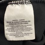 Nike  Heritage Velour Velvet Sweatpants Women's Large Joggers Stretch Black White Photo 9