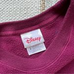 Disney Pooh Burgundy Fleece Crewneck Pullover Sweatshirt Unisex Size Medium Photo 7