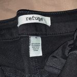Refuge  black denim high waist shorts Photo 3