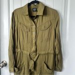 Urban Outfitters ‎ belted utility military army style jumpsuit size XS Photo 3