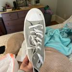 Converse  Grey High-Top Platform Sneakers Photo 5