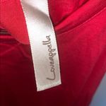 Loveappella  sleeveless solid coral dress. Size S Photo 3