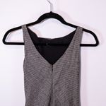 Giamattista Valli Wool Silk Woven Rosette Flower Twist Detail Shift Dress Small Photo 1