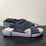 Clarks  Womens Tri Chloe Sandals Black Comfort Size 8 Photo 2