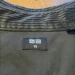 Uniqlo  Wale Cord Overshirt Button Down Shirt Jacket Shacket Charcoal Grey XS Photo 1