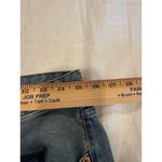 Song High Rise Cargo Jeans 100% Cotton Medium Wash Denim Women's Size 5/27 Blue Photo 5