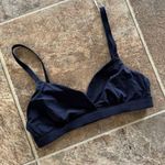 SKIMS Fits Everybody Crossover Bralette Onyx Size XXS Photo 2
