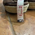 UGG  Tawnie brown suede espadrille wedges size 9 Photo 3