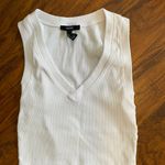Forever 21 White Vest Photo 2