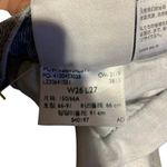 Levi's Levi’s medium wash rib age straight Jean non ripped raw hem button fly #759 Photo 9