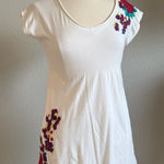 Johnny Was  | White Floral Embroidered Women's Tunic dress Photo 0