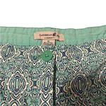 Caribbean Joe  Green Patterned Women's Shorts Photo 1