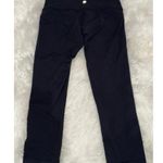 Lululemon Soulcycle Skull Heart Wunder Under Crop Leggings Sz 4 Black Photo 2