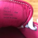 Coach  women’s leatherware signature lace up sneakers size 5.5 brown, tan & pink Photo 7