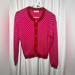 Sugar Lips  I Want Candy Button Front Chevron Cardigan | S NWOT Photo 2