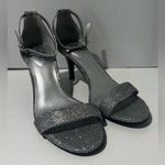 Bandolino  Madia‎ Silver Heeled Open Toe Ankle Strap Dress Sandals Size 9 Photo 12