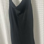 Topshop  Black Satin Midi Dress Photo 8