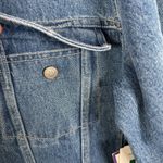 Bill Blass NEW Vintage  Denim Jacket Womens Large Blue Jean 90s Pockets Button Photo 9
