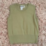 Sweater Vest Green Size L Photo 0